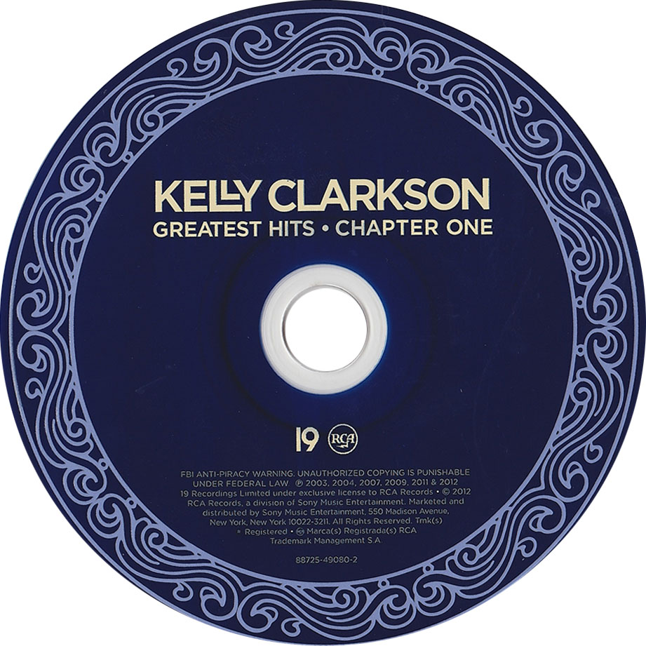 Cartula Cd de Kelly Clarkson - Greatest Hits Chapter One (17 Canciones)