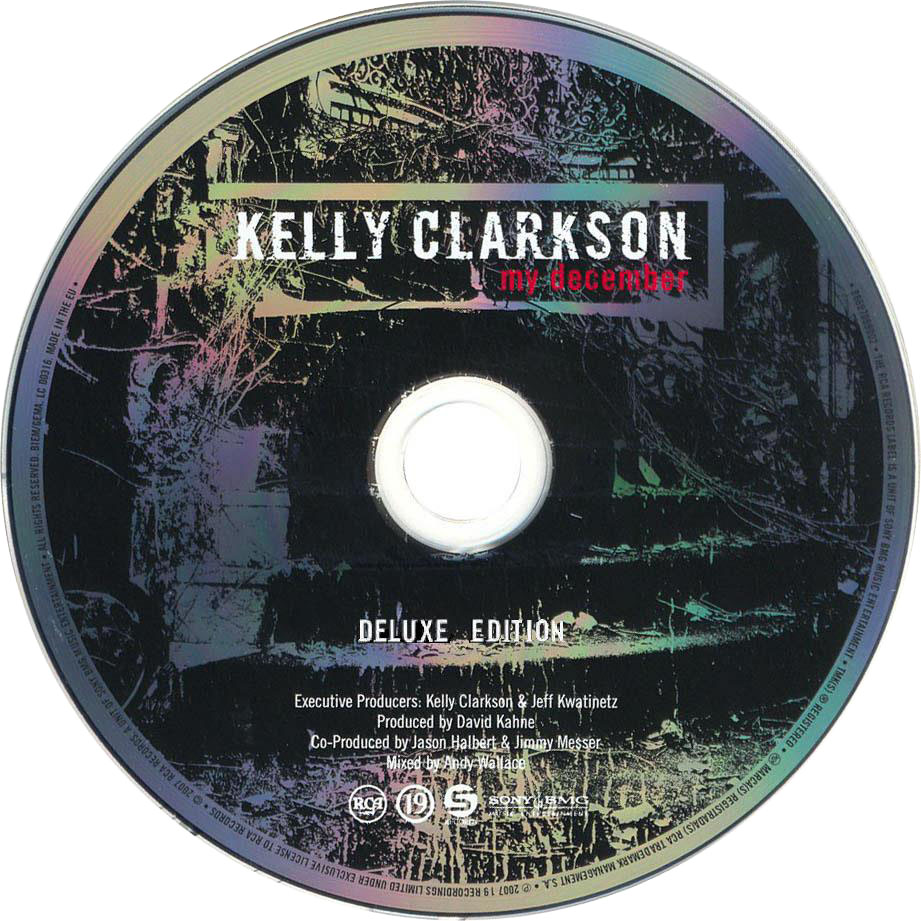 Cartula Cd de Kelly Clarkson - My December (Deluxe Edition)