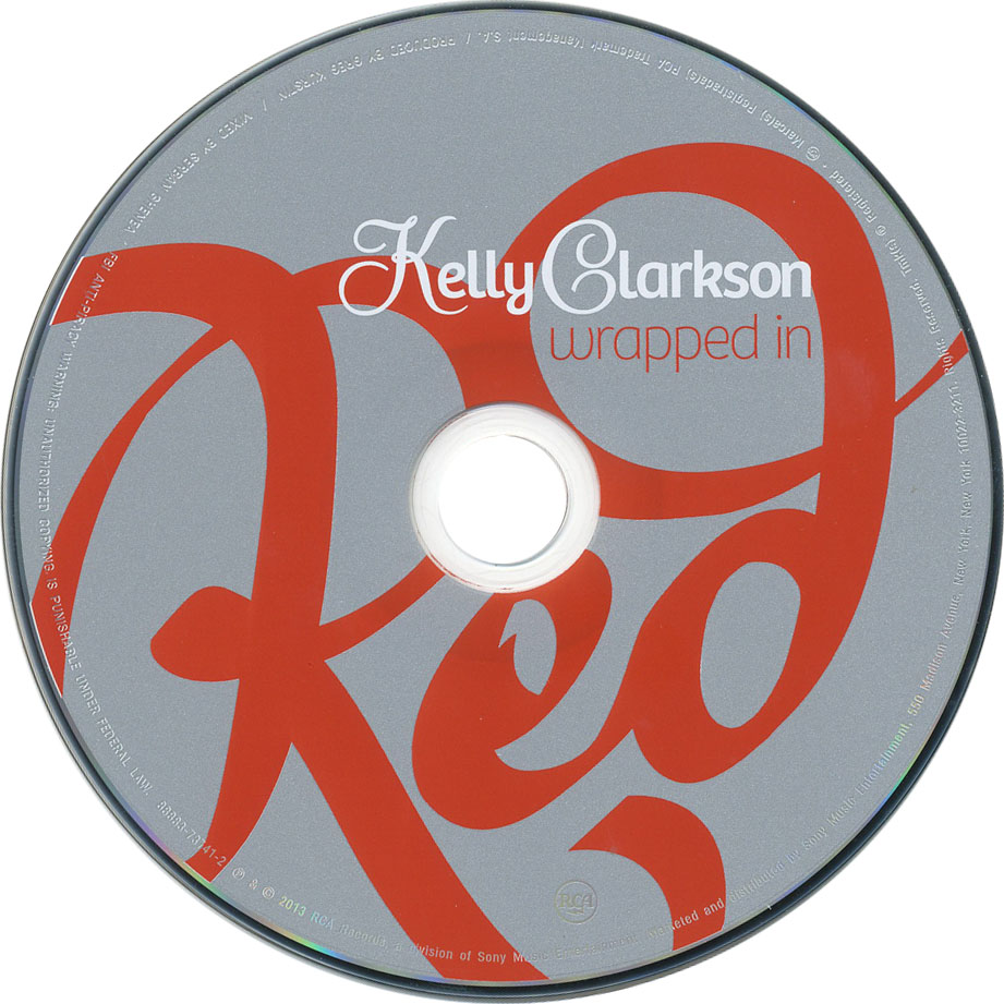 Cartula Cd de Kelly Clarkson - Wrapped In Red