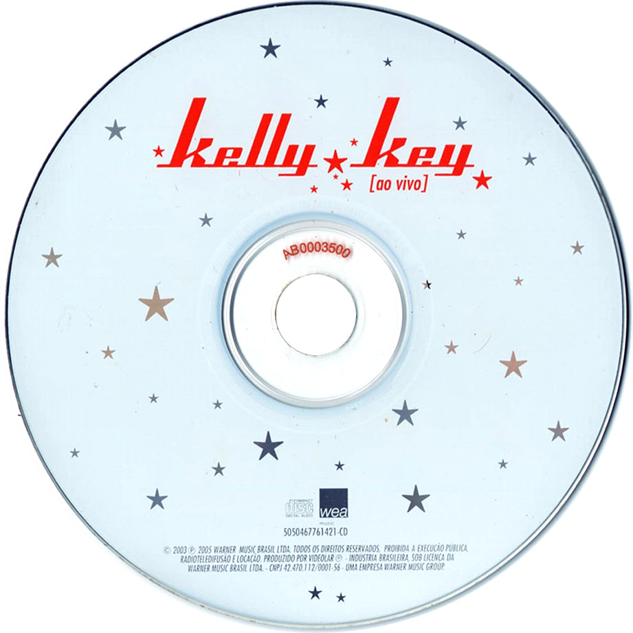 Cartula Cd de Kelly Key - Ao Vivo
