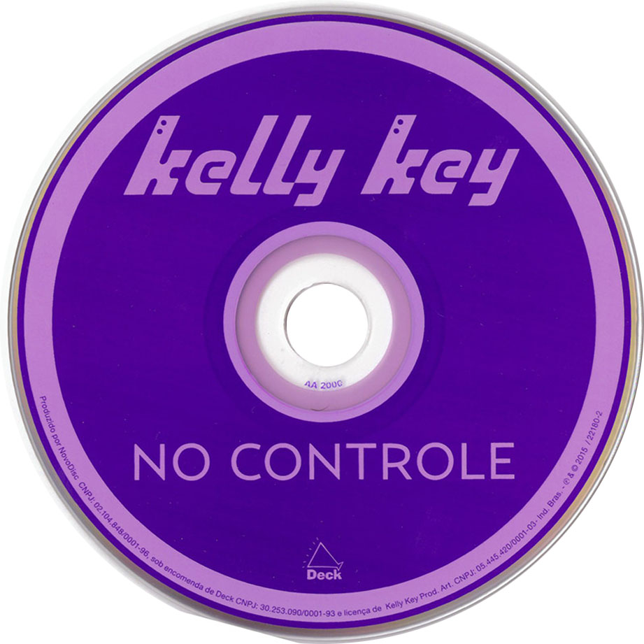 Cartula Cd de Kelly Key - No Controle