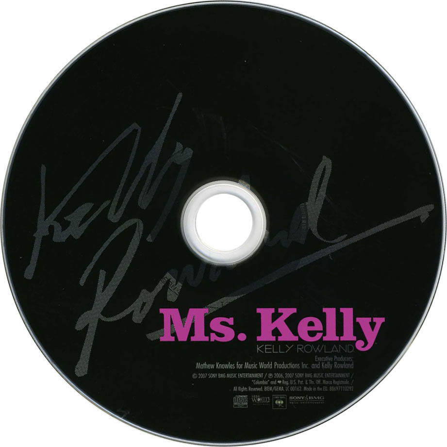 Cartula Cd de Kelly Rowland - Ms. Kelly
