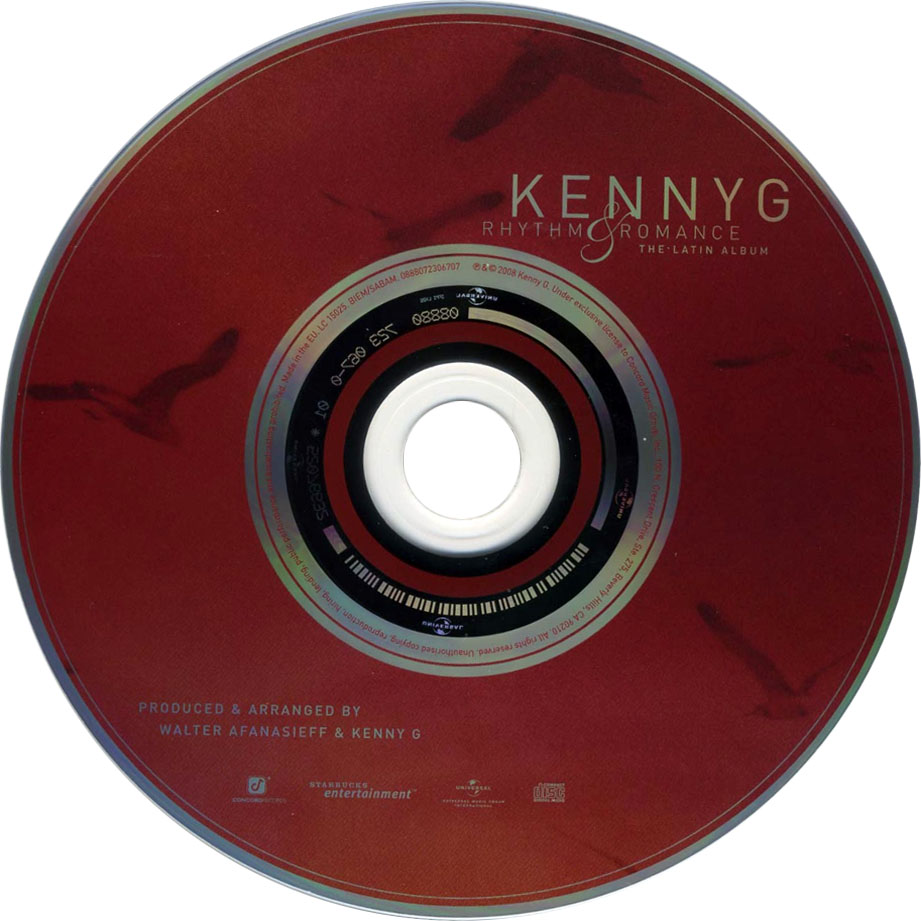 Cartula Cd de Kenny G - Rhythm & Romance