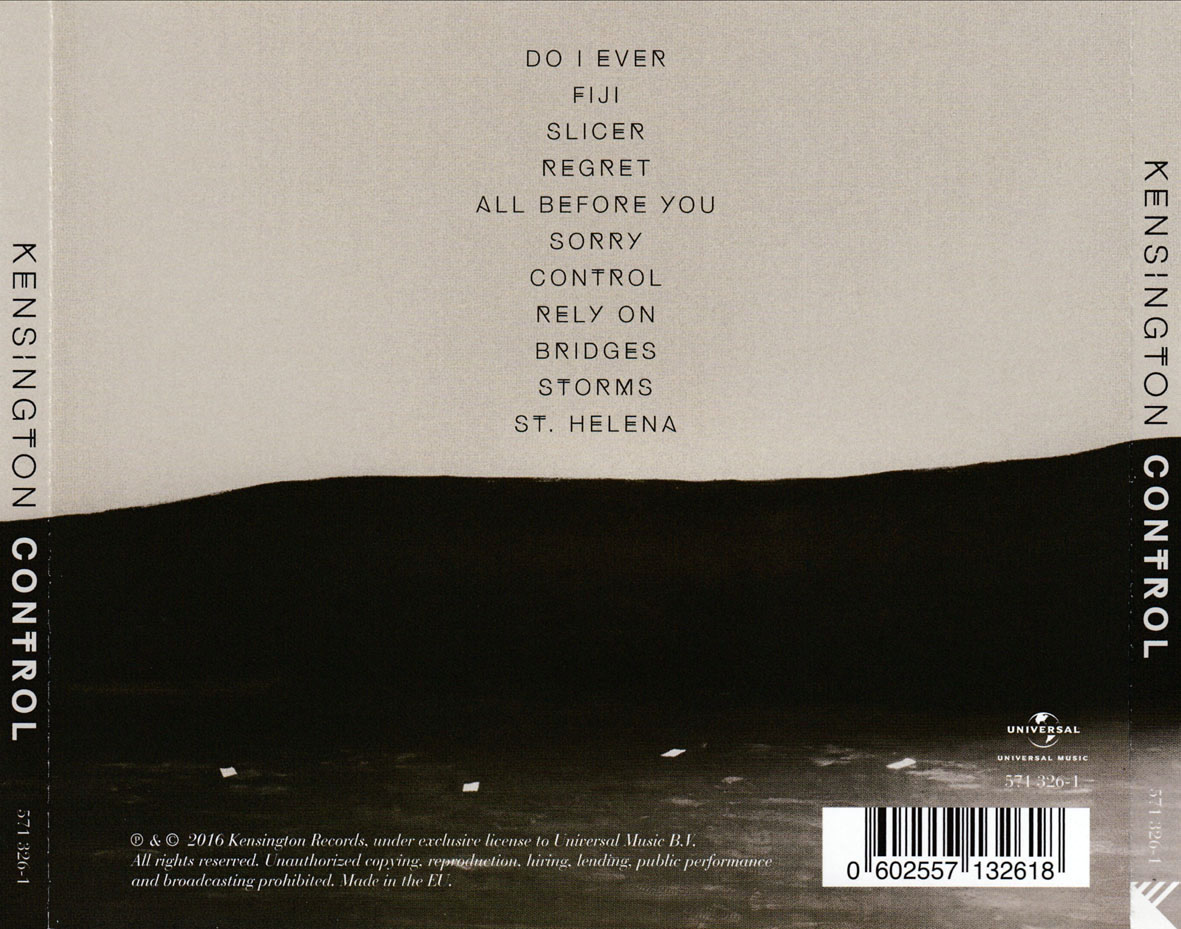 Cartula Trasera de Kensington - Control
