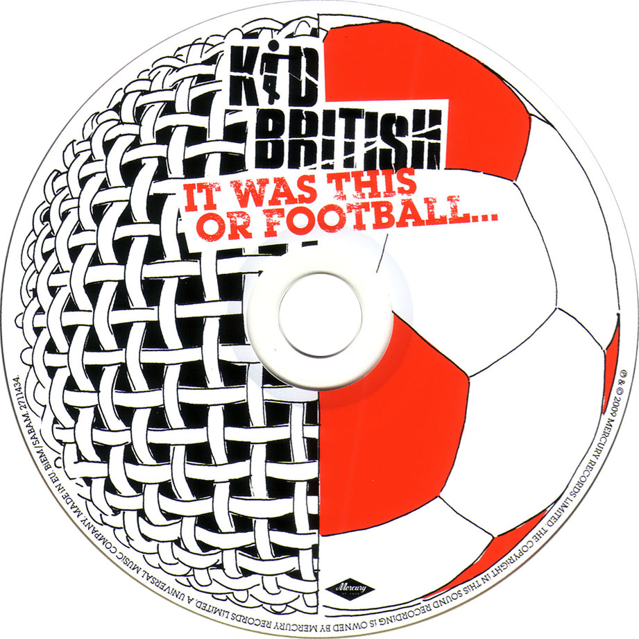 Cartula Cd de Kid British - It Was This Or Football... First Half