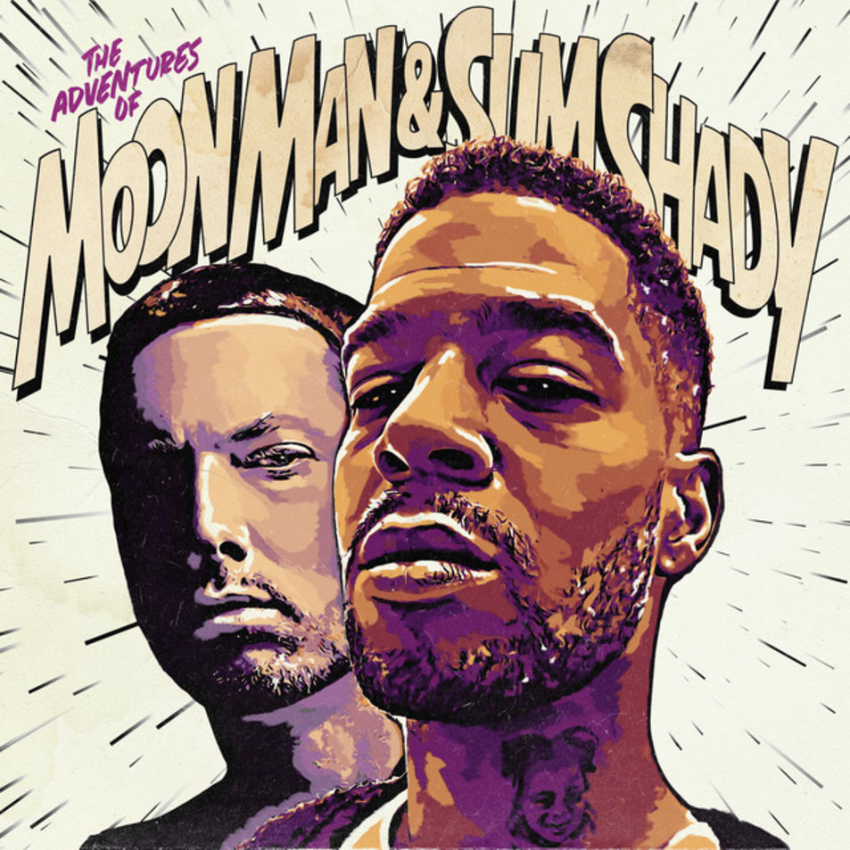 Cartula Frontal de Kid Cudi - The Adventures Of Moon Man & Slim Shady (Featuring Eminem) (Cd Single)