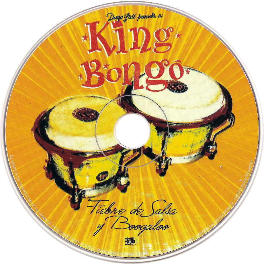 Cartula Cd de King Bongo - Fiebre De Salsa Y Boogaloo