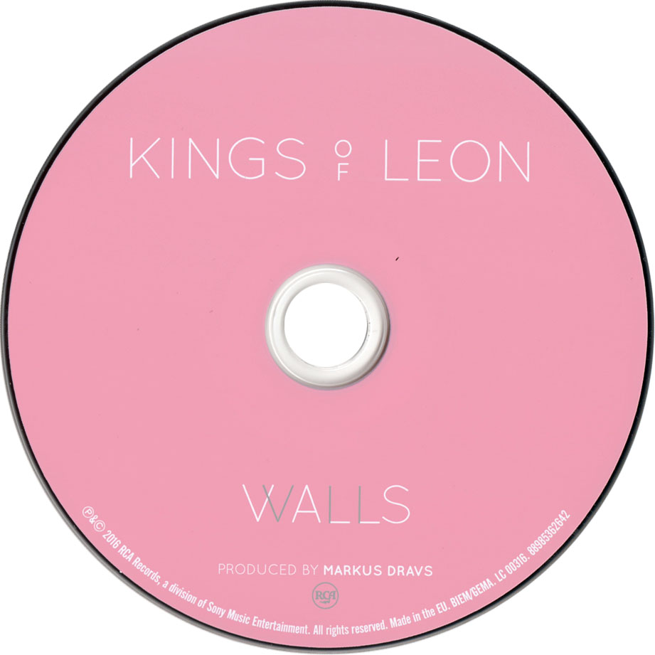 Cartula Cd de Kings Of Leon - Walls