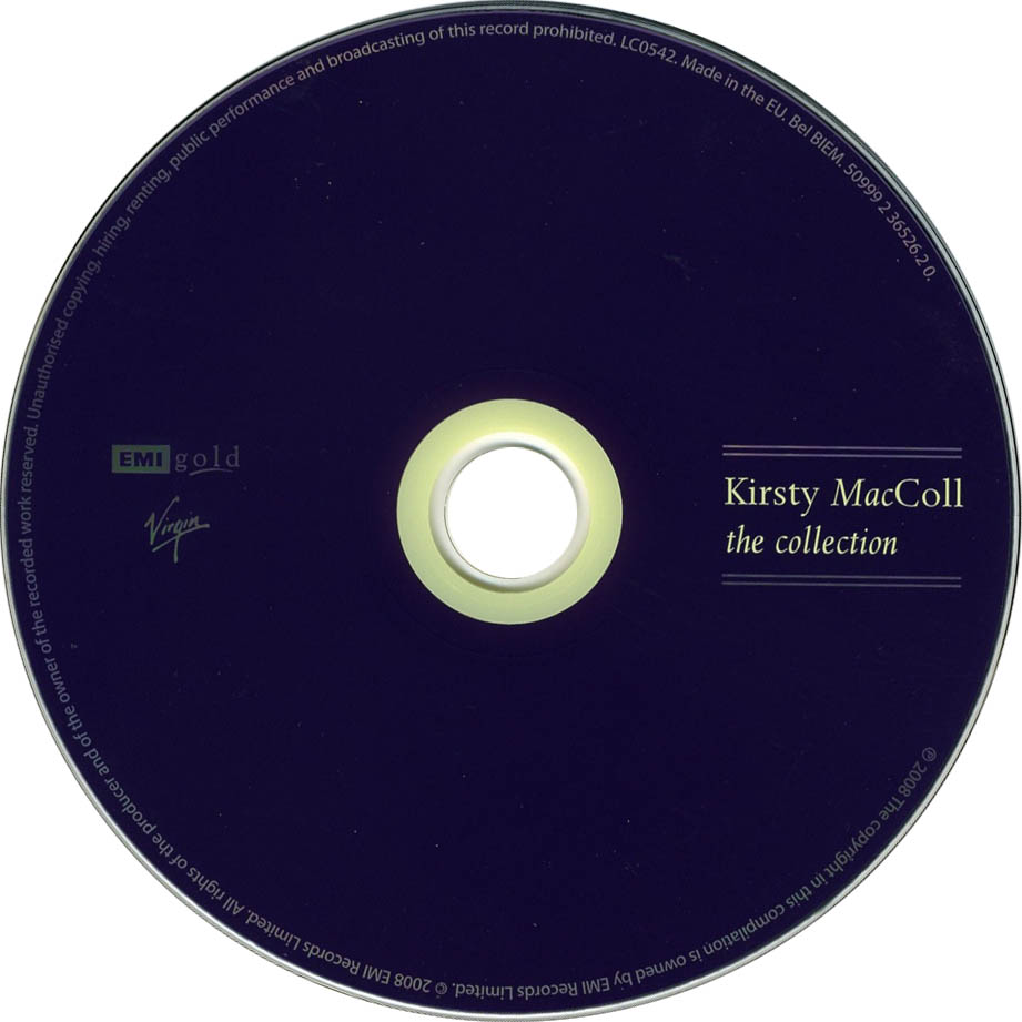 Cartula Cd de Kirsty Maccoll - The Collection