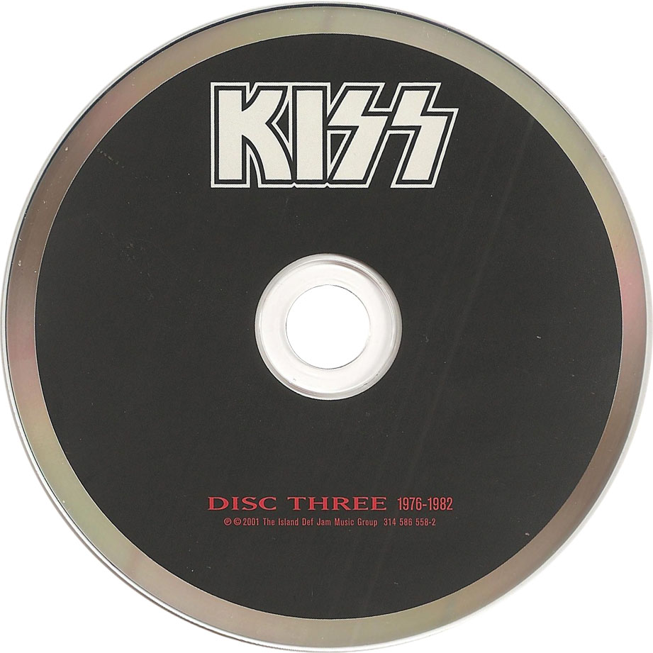 Cartula Cd de Kiss - Kiss Disc 3 1978-1982