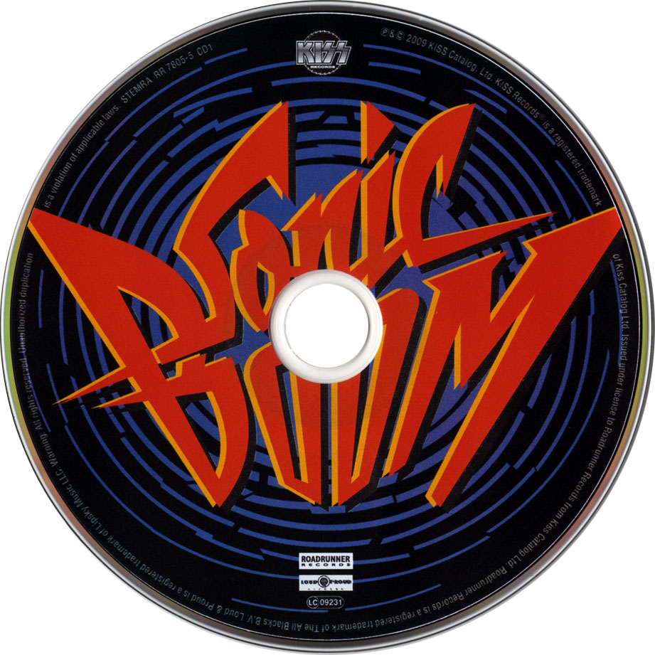 Cartula Cd1 de Kiss - Sonic Boom (Special Edition)