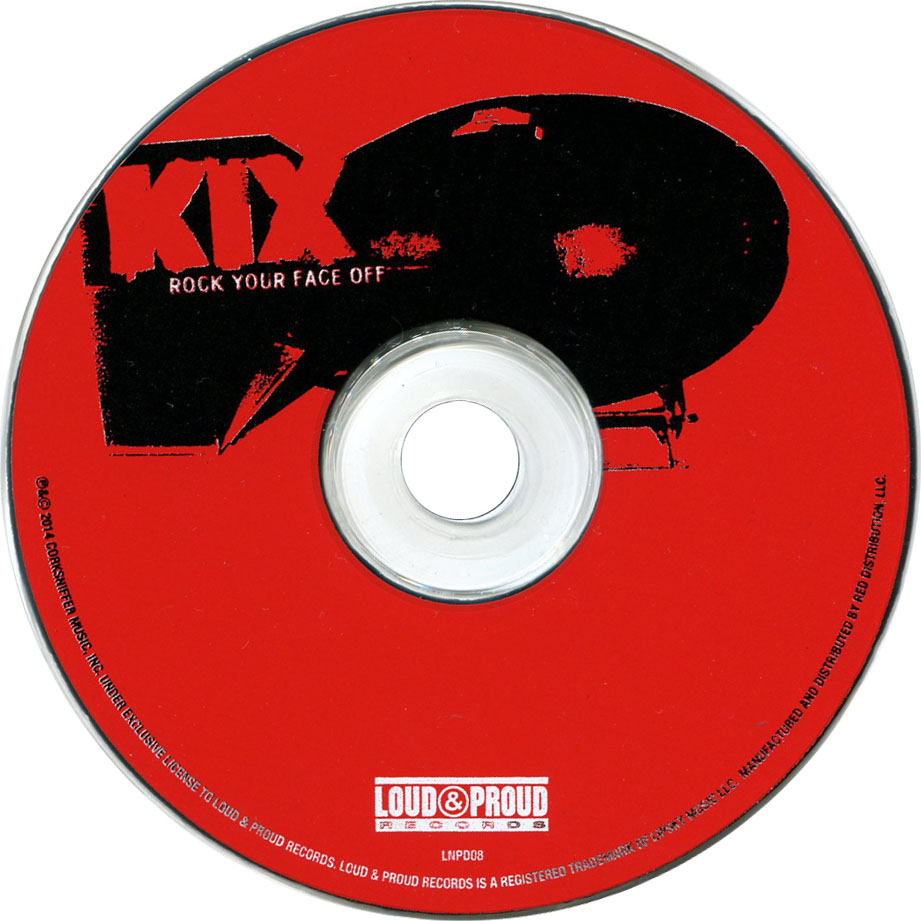 Cartula Cd de Kix - Rock Your Face Off