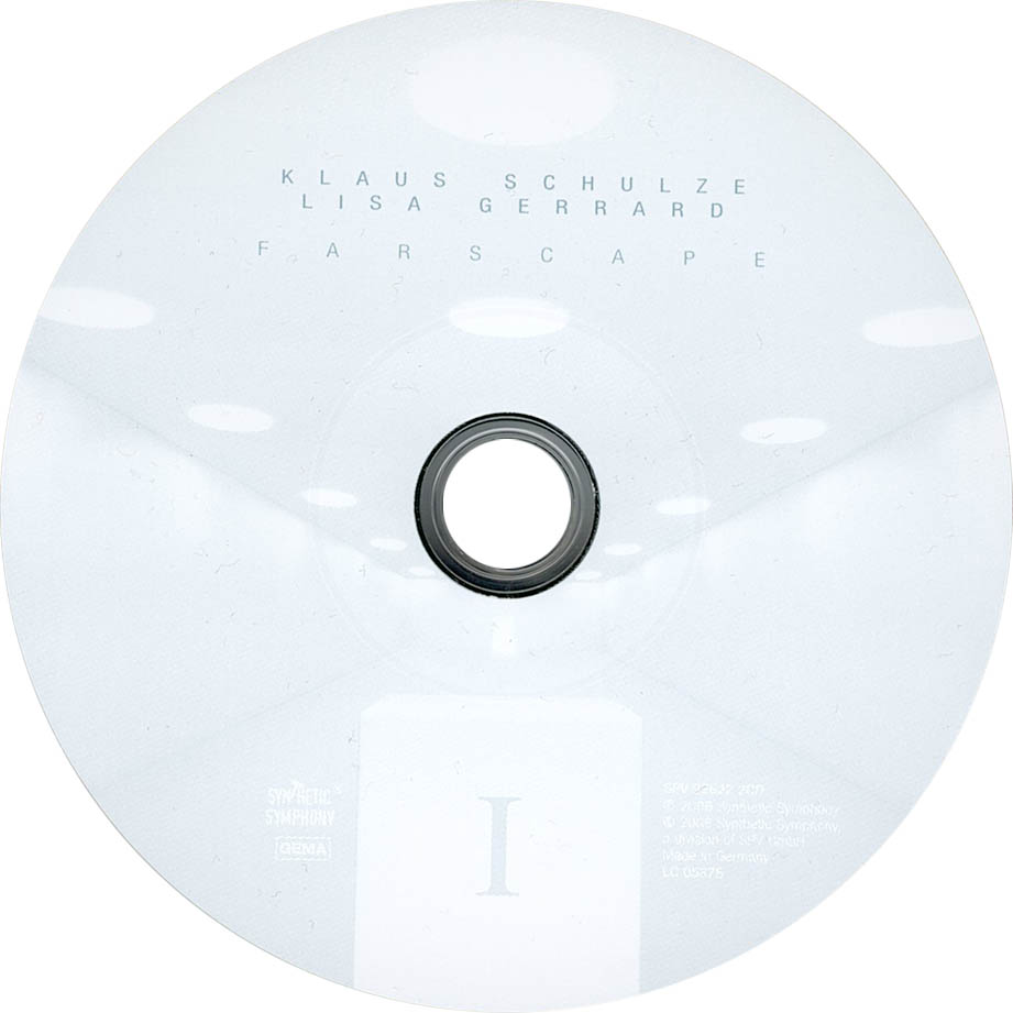 Cartula Cd1 de Klaus Schulze / Lisa Gerrard - Farscape