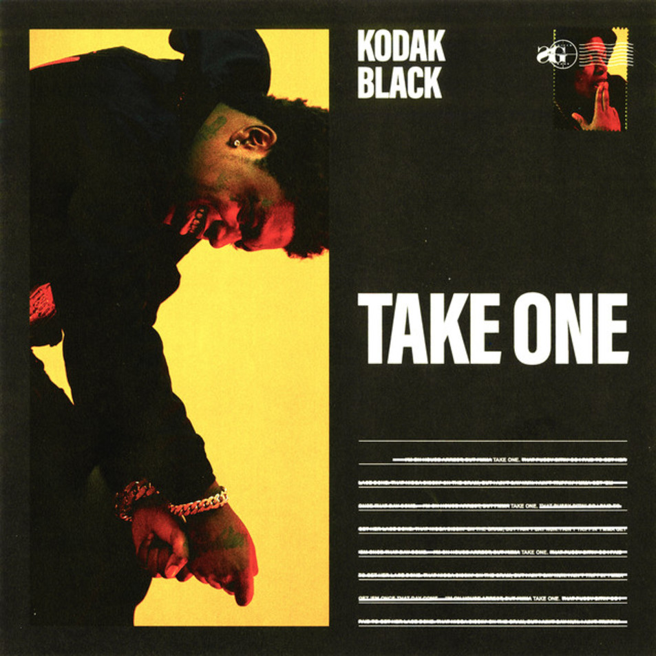 Cartula Frontal de Kodak Black - Take One (Cd Single)