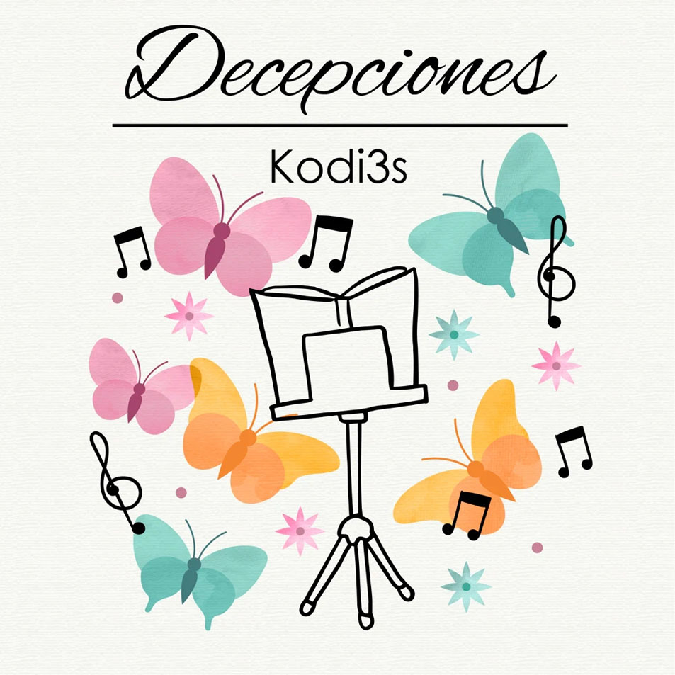 Cartula Frontal de Kodi3s - Decepciones (Cd Single)