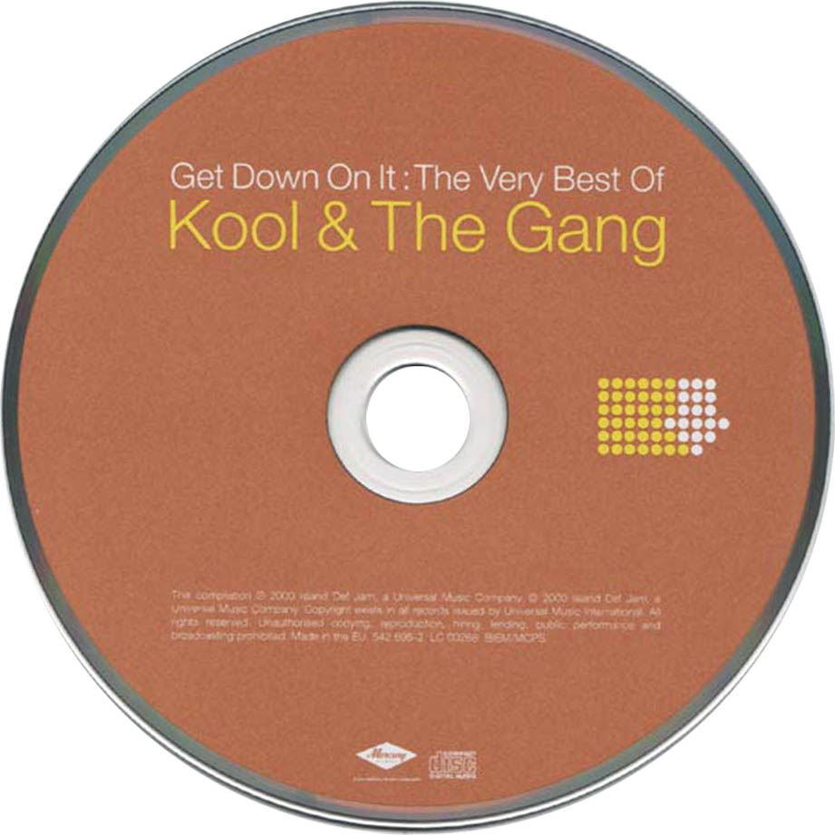 Cartula Cd de Kool & The Gang - Get Down On It (The Very Best Of Kool & The Gang)