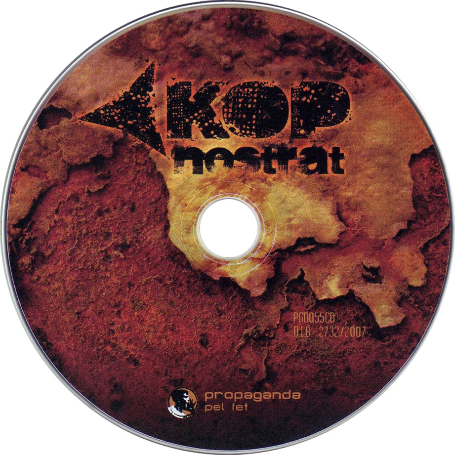 Cartula Cd de Kop - Nostrat