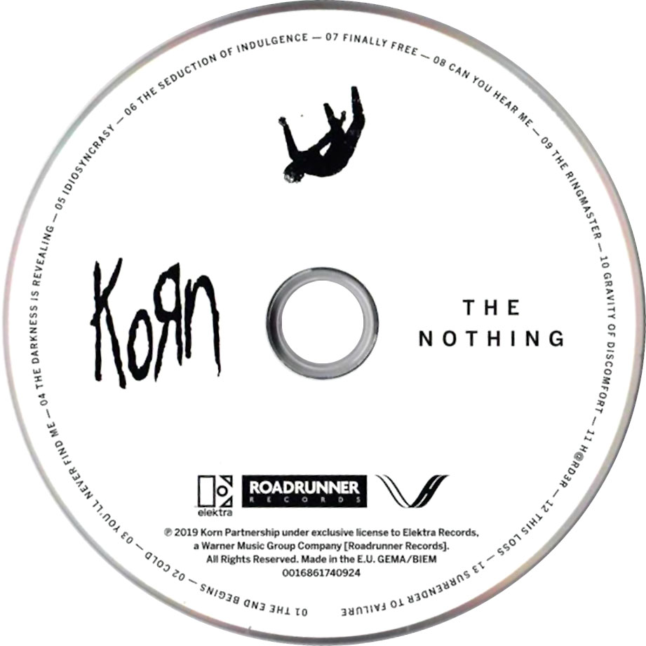 Cartula Cd de Korn - The Nothing