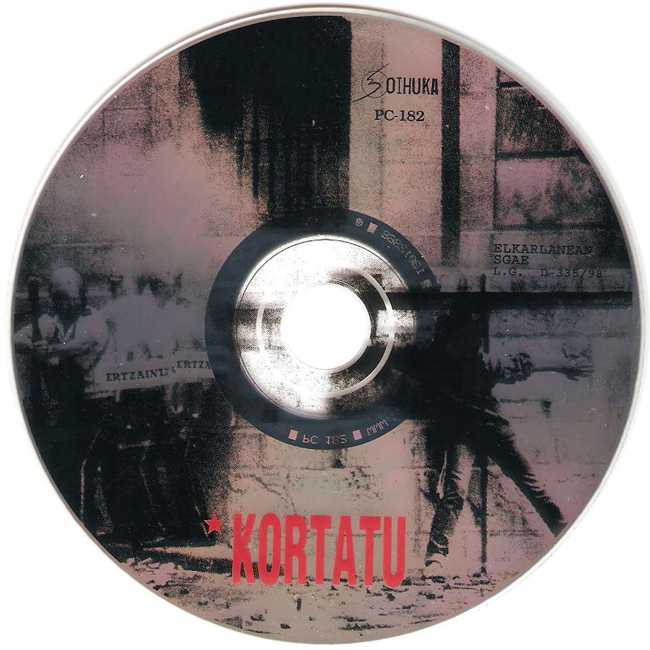 Cartula Cd de Kortatu - A Frontline Compilation