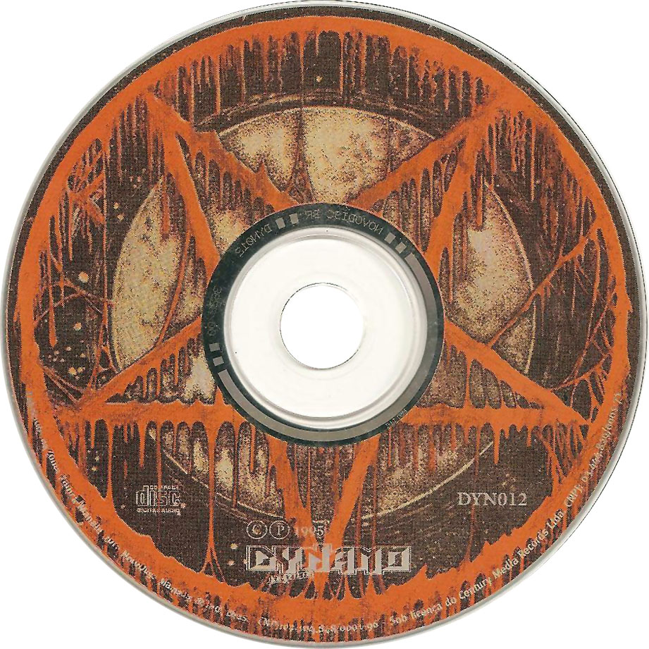 Cartula Cd de Krisiun - Black Force Domain