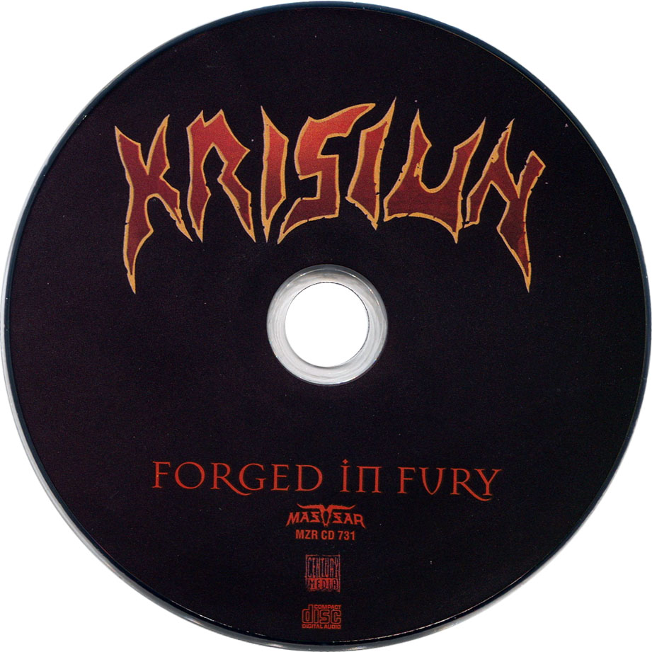 Cartula Cd de Krisiun - Forged In Fury (Limited Edition)