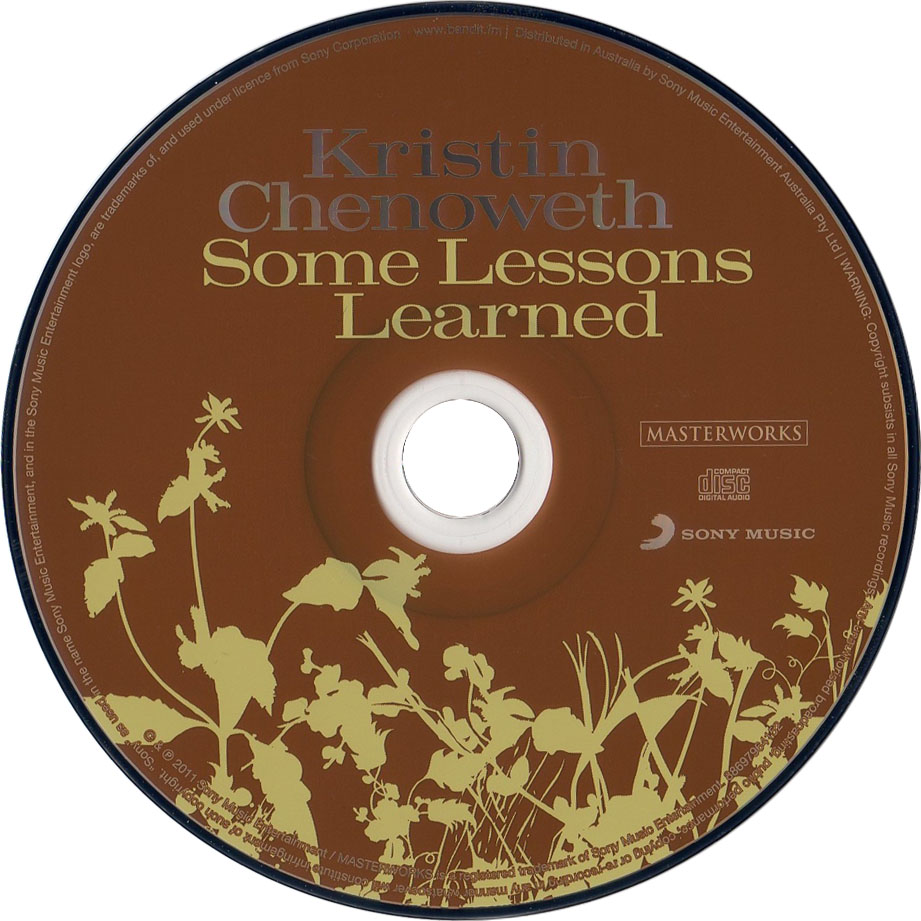 Cartula Cd de Kristin Chenoweth - Some Lessons Learned