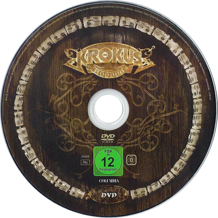 Cartula Dvd de Krokus - Hoodoo (Special Edition)