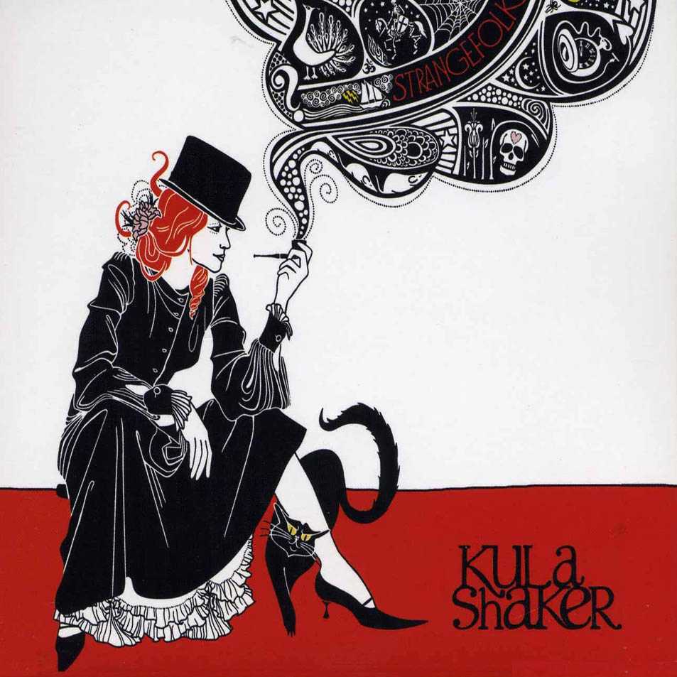 Cartula Frontal de Kula Shaker - Strange Folk