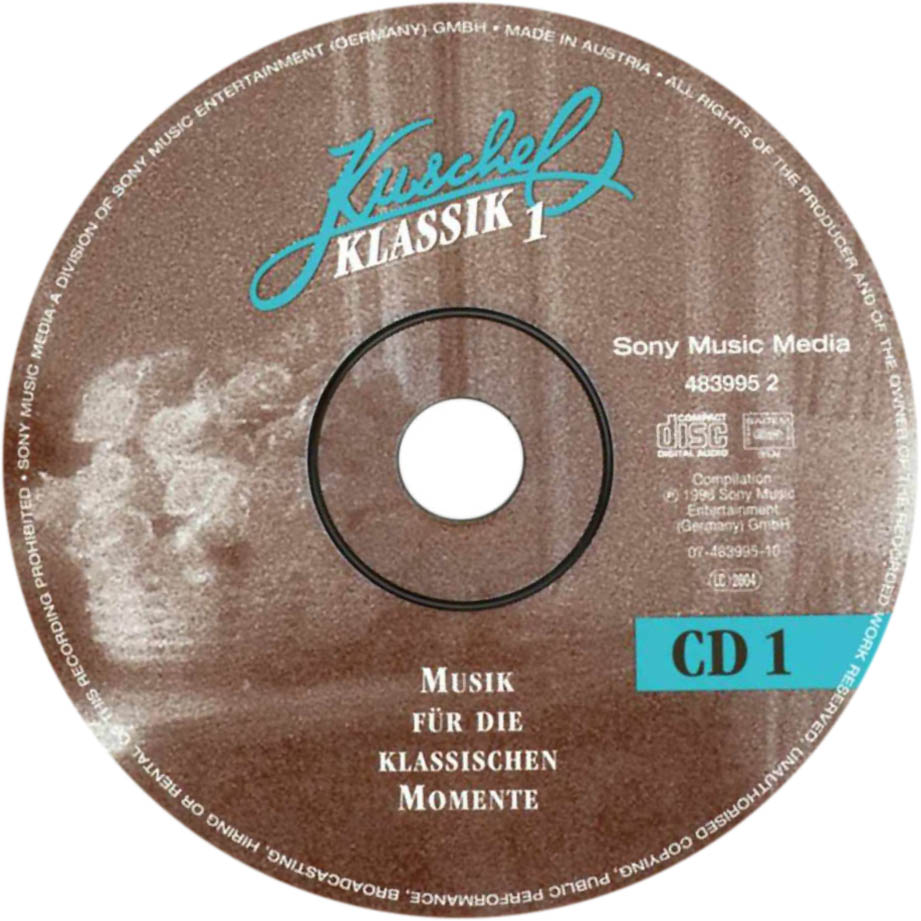 Cartula Cd1 de Kuschel Klassik Volume 1