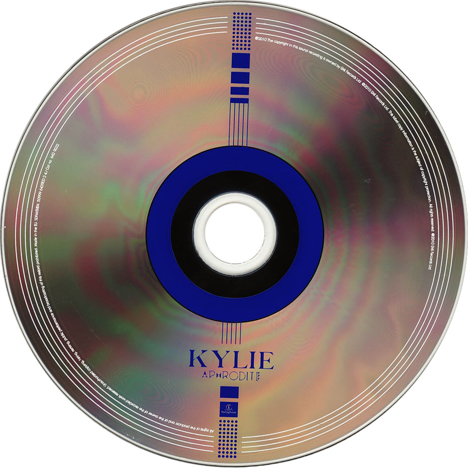 Cartula Cd de Kylie Minogue - Aphrodite