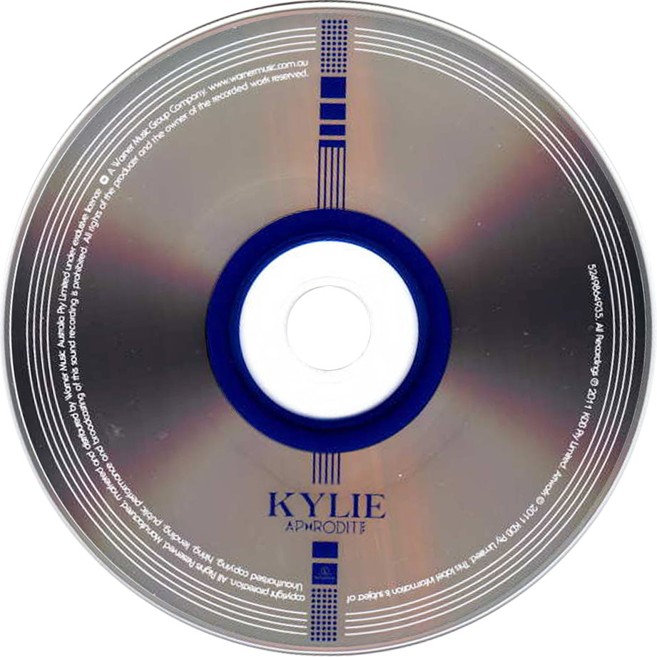 Cartula Cd1 de Kylie Minogue - Aphrodite (Les Folies Tour Edition)