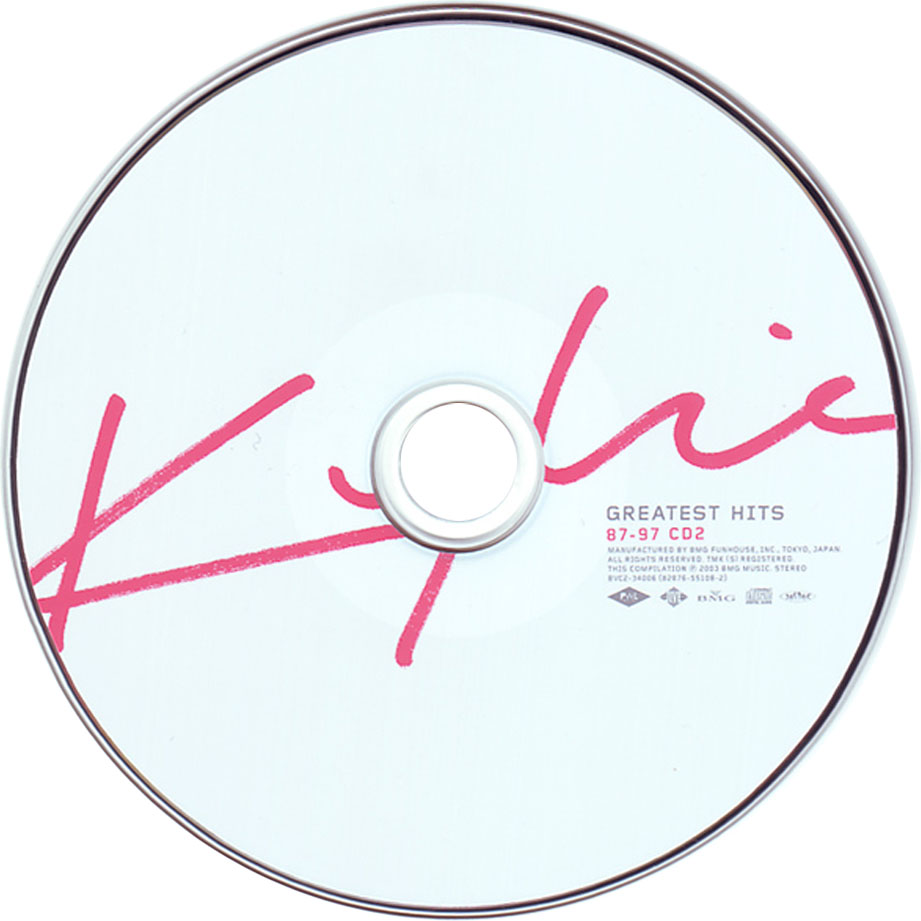 Cartula Cd2 de Kylie Minogue - Greatest Hits 87-97