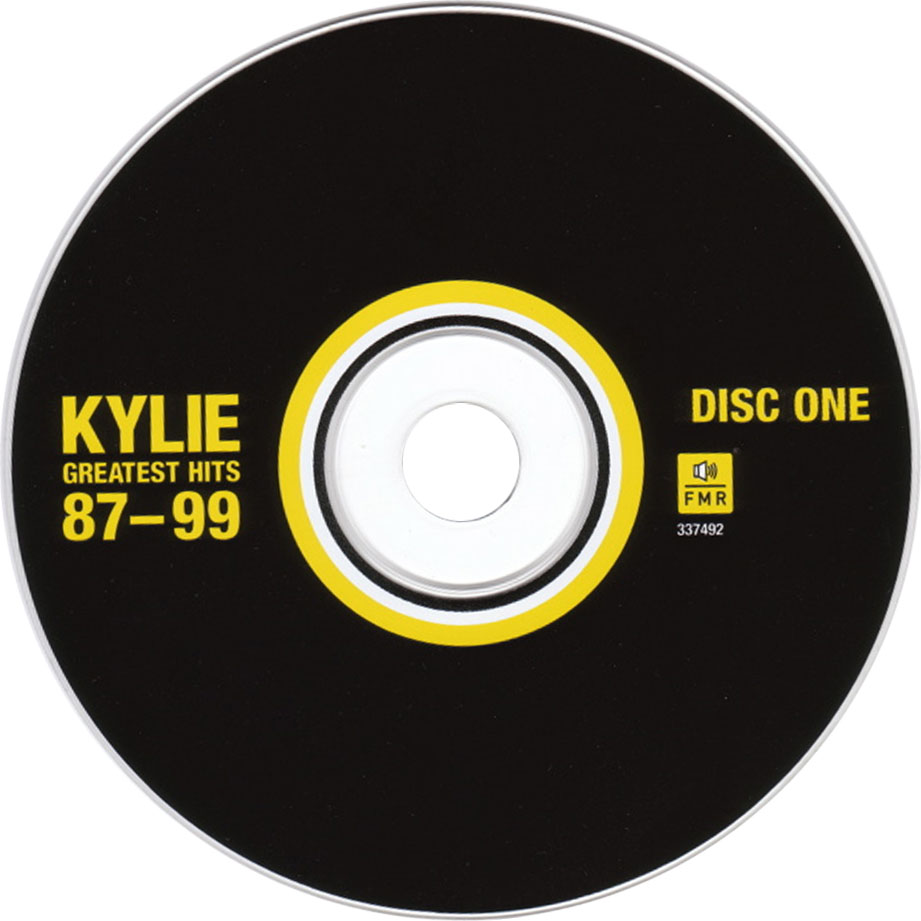 Cartula Cd1 de Kylie Minogue - Greatest Hits 87-99