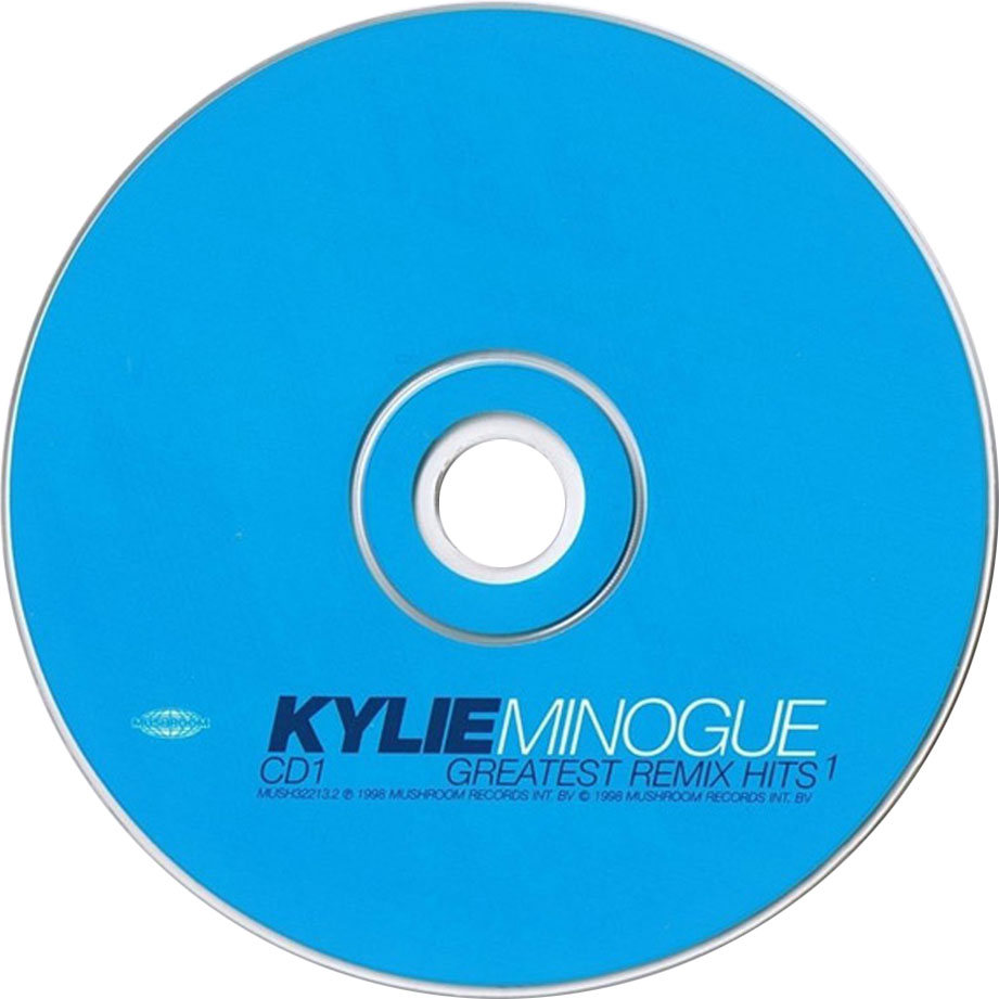 Cartula Cd1 de Kylie Minogue - Greatest Remix Hits Volume 1