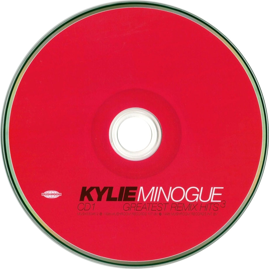 Cartula Cd1 de Kylie Minogue - Greatest Remix Hits Volume 3
