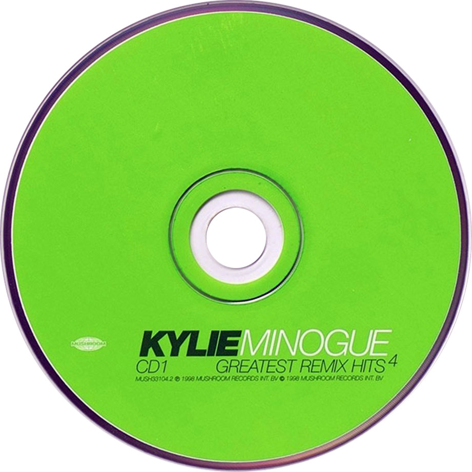 Cartula Cd1 de Kylie Minogue - Greatest Remix Hits Volume 4