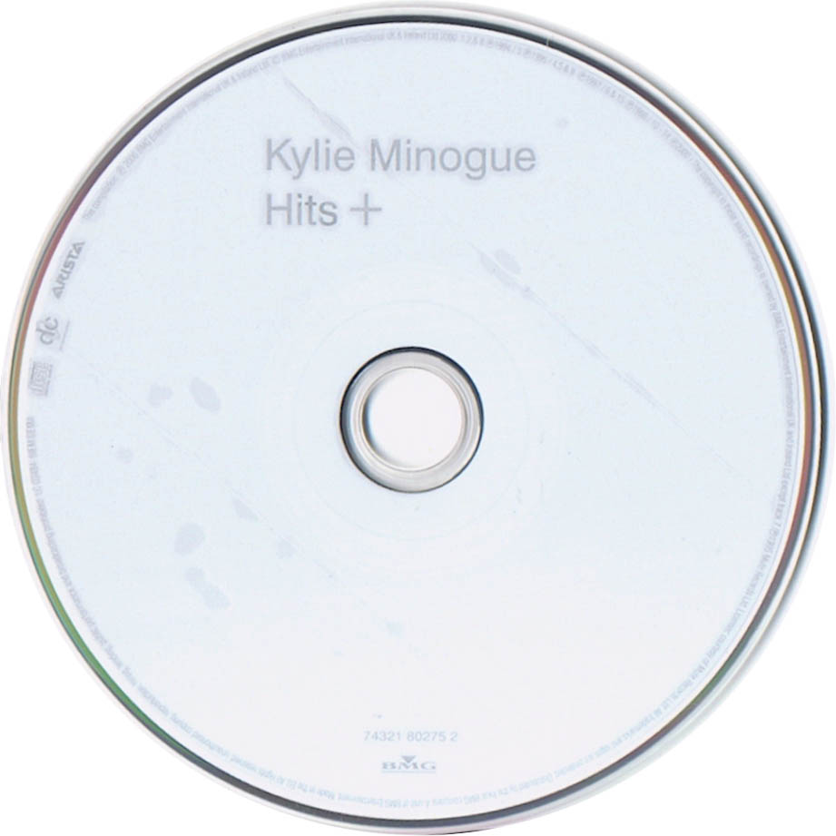 Cartula Cd de Kylie Minogue - Hits +
