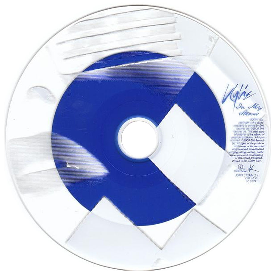 Cartula Cd de Kylie Minogue - In My Arms Cd1 (Cd Single)