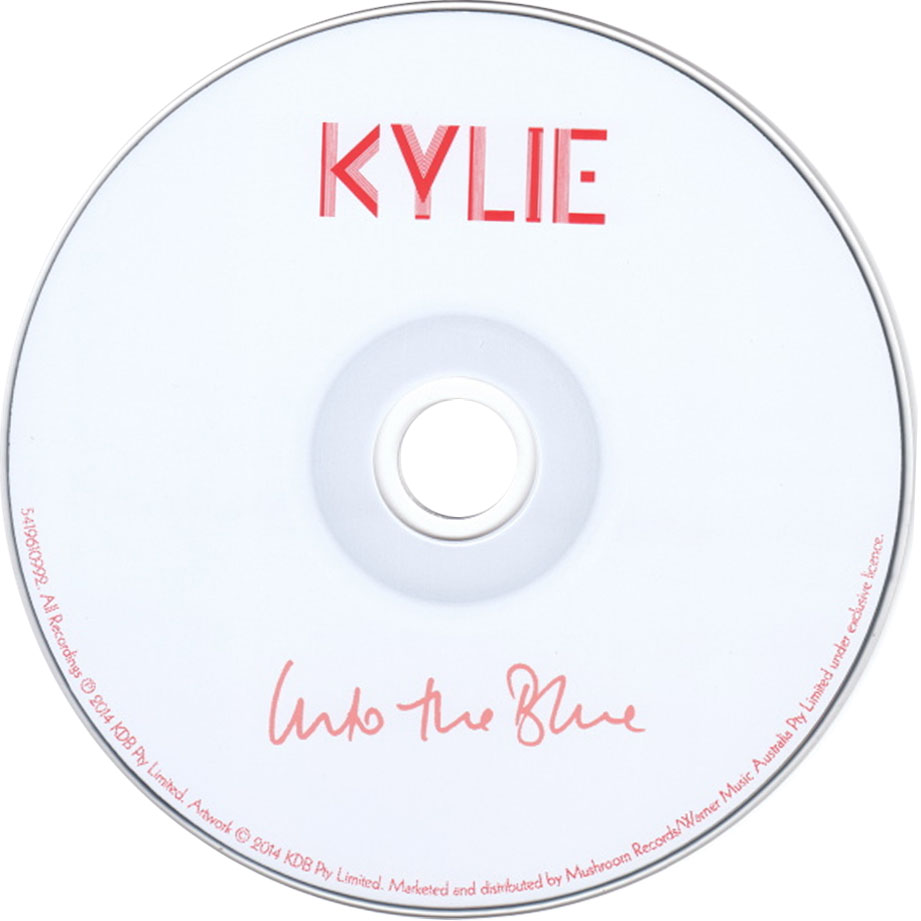 Cartula Cd de Kylie Minogue - Into The Blue (Remixes) (Ep)