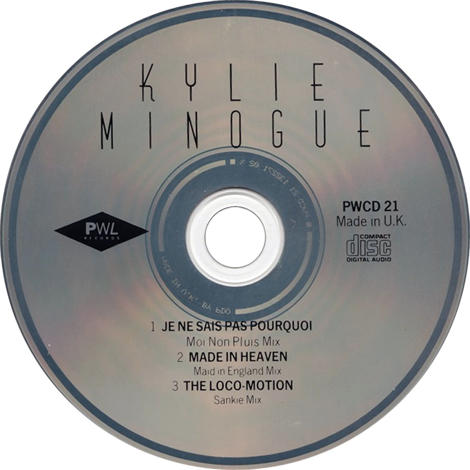 Cartula Cd de Kylie Minogue - Je Ne Sais Pas Pourquoi (I Still Love You) (Cd Single)
