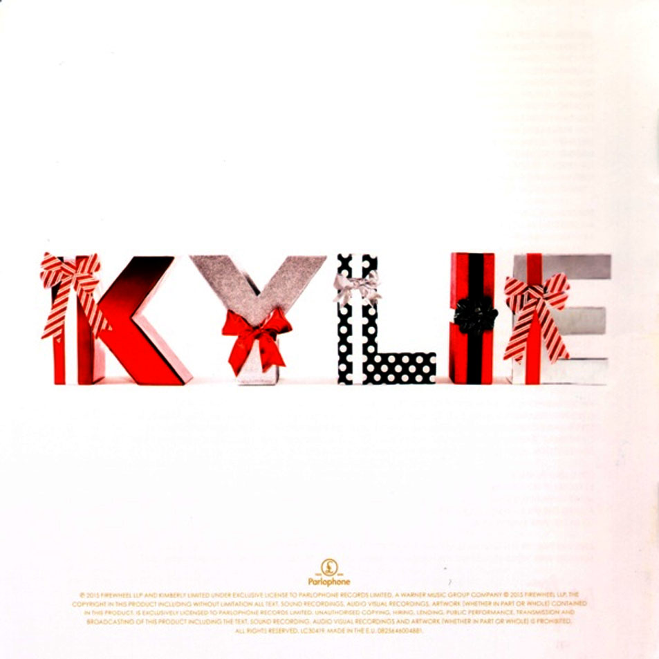 Cartula Interior Frontal de Kylie Minogue - Kylie Christmas (Deluxe Edition)