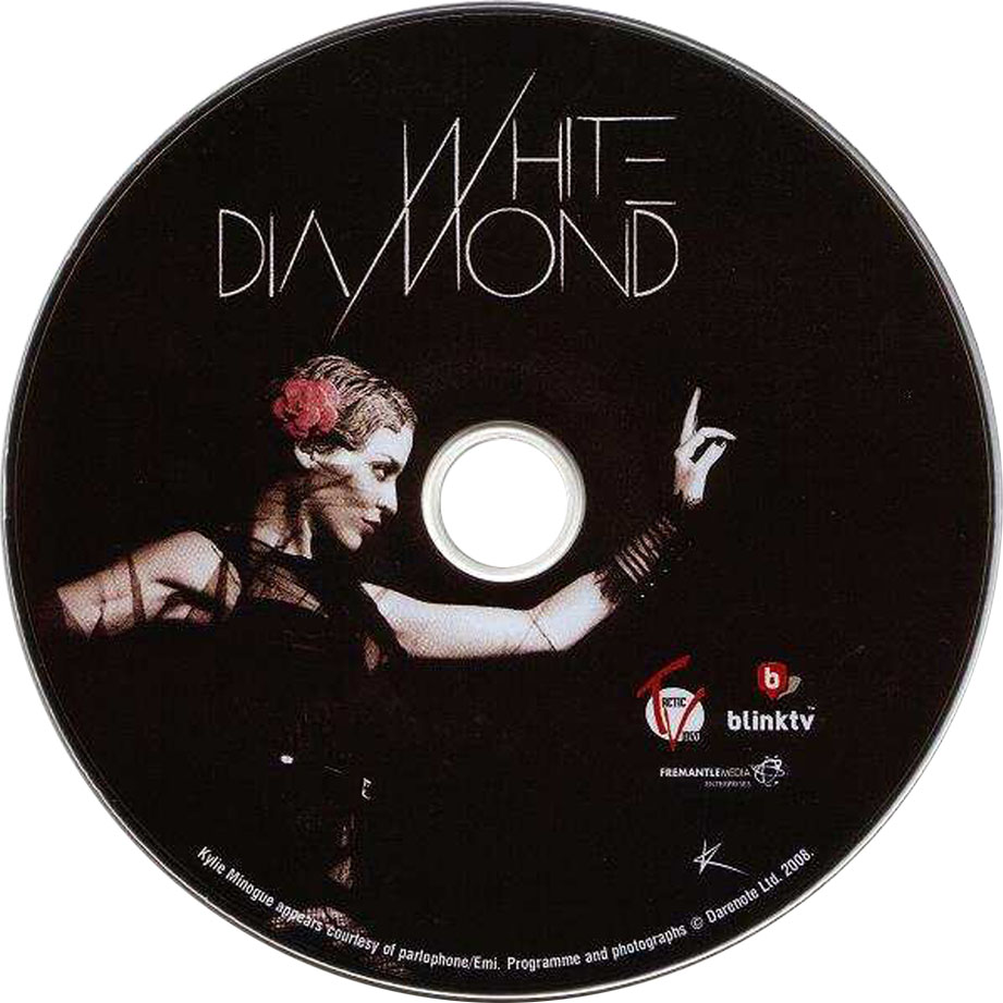 Cartula Dvd2 de Kylie Minogue - Kyliex2008 / White Diamond (Dvd)