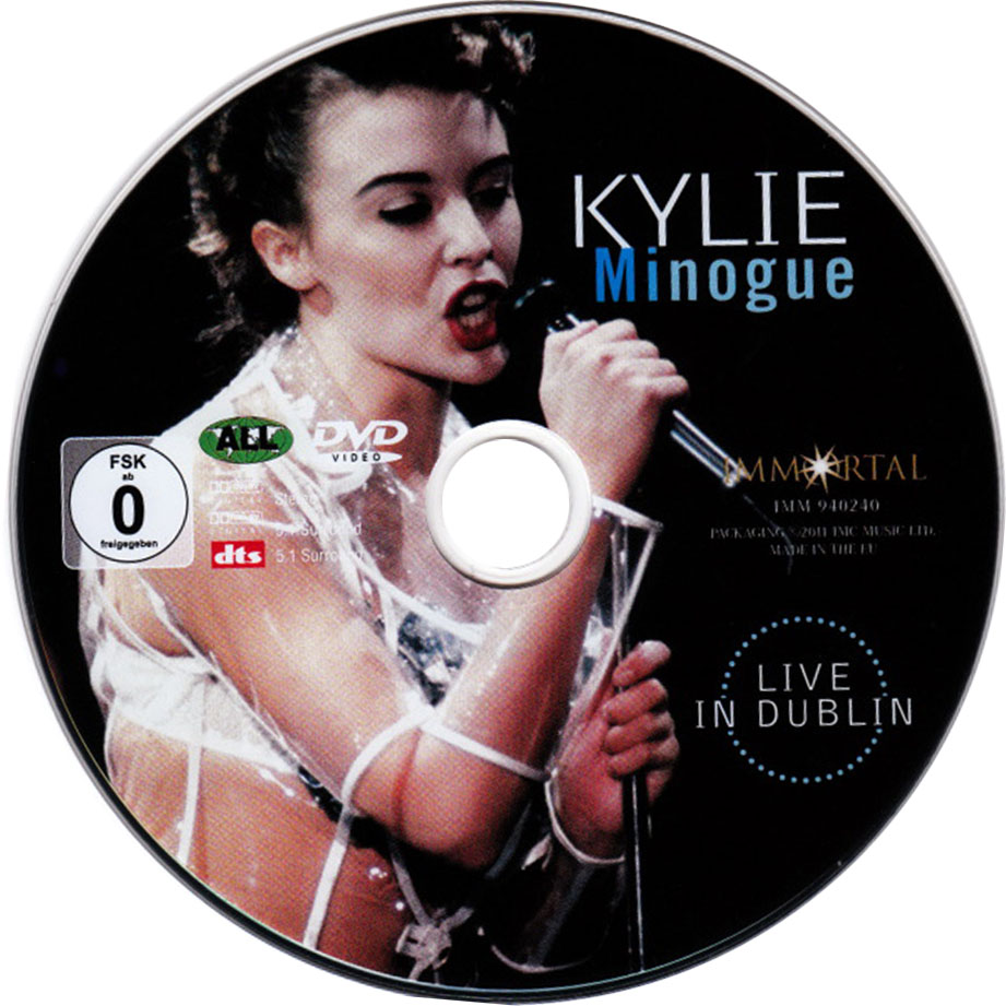 Cartula Dvd de Kylie Minogue - Live In Dublin (Dvd)