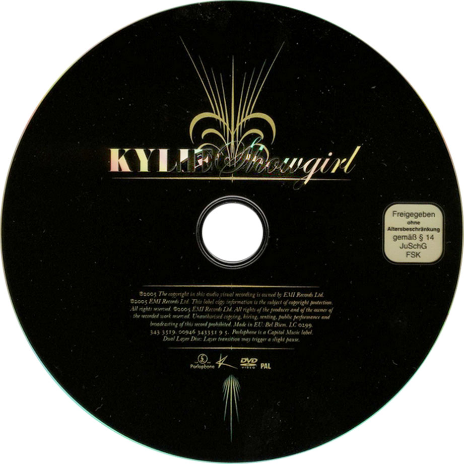 Cartula Dvd de Kylie Minogue - Showgirl (Dvd)