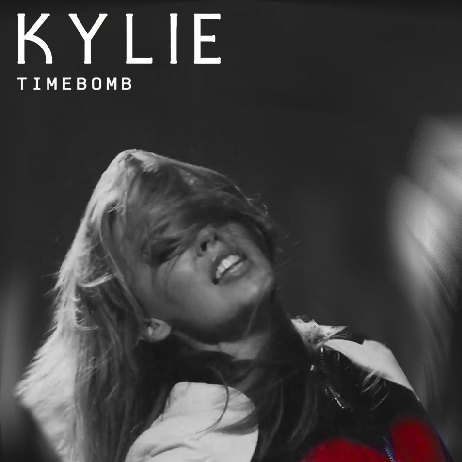 Cartula Interior Frontal de Kylie Minogue - Timebomb (Cd Single)