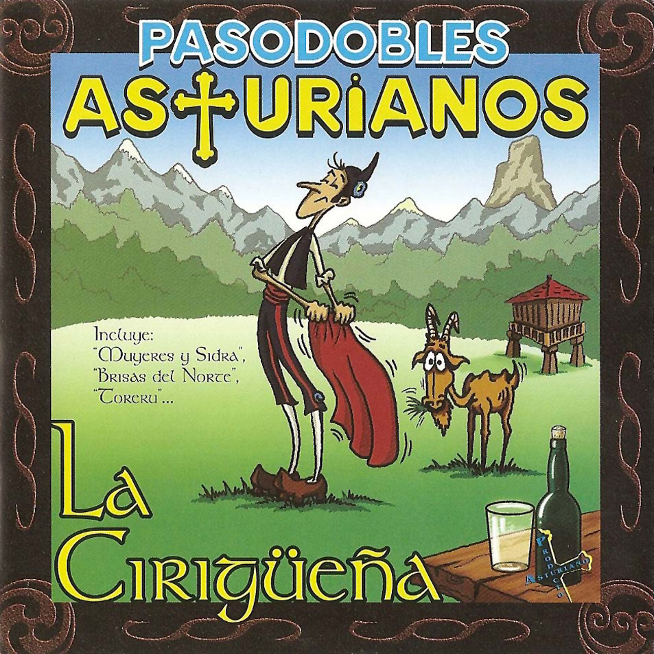 Cartula Frontal de La Cirigea - Pasodobles Asturianos