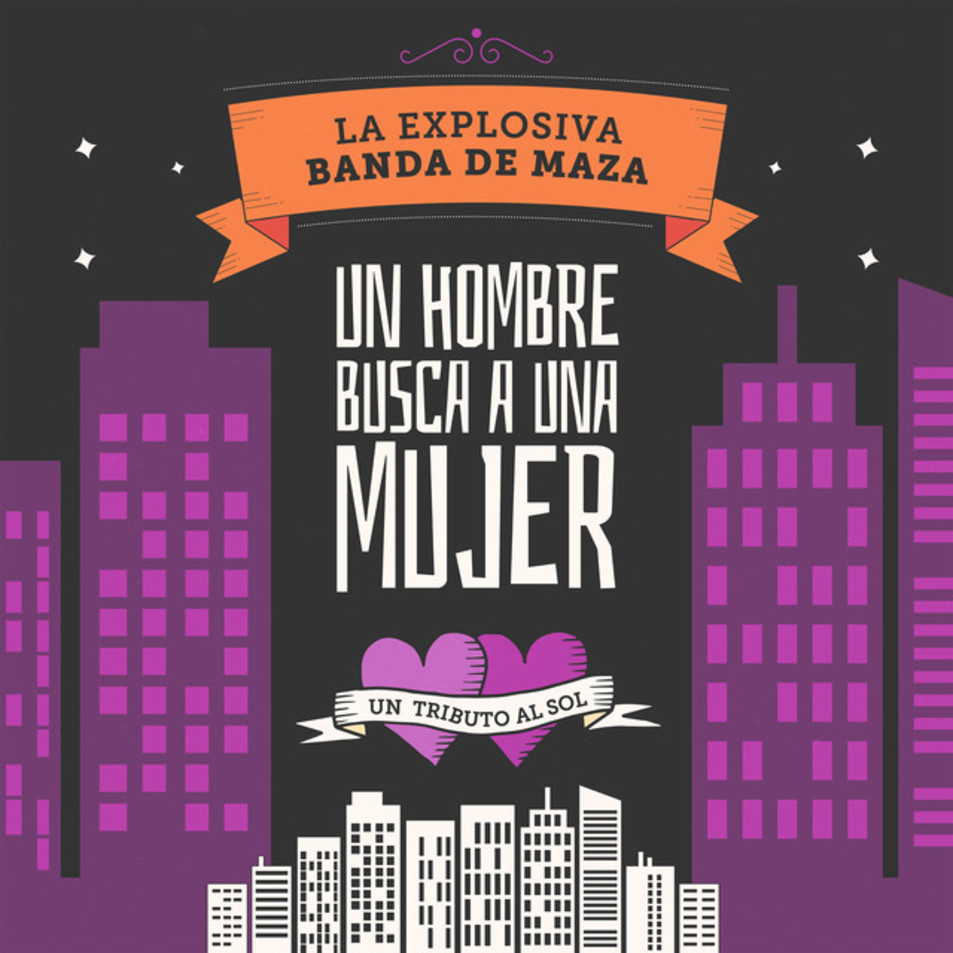 Cartula Frontal de La Explosiva Banda De Maza - Un Hombre Busca A Una Mujer (Ep)