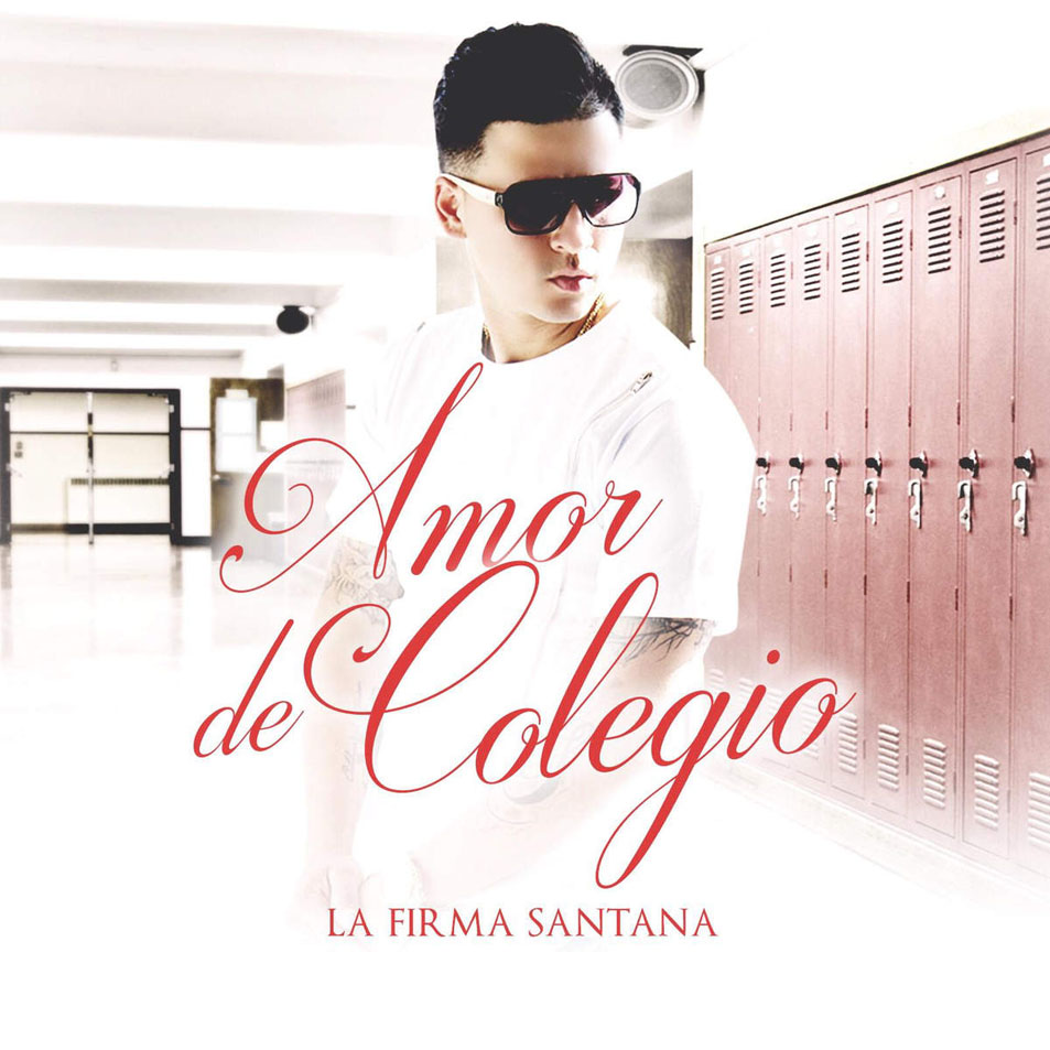 Cartula Frontal de La Firma Santana - Amor De Colegio (Cd Single)
