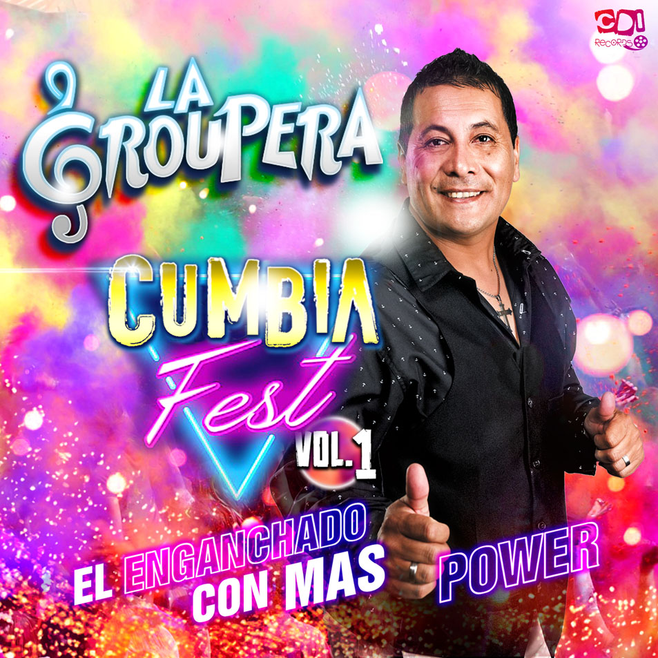 Cartula Frontal de La Groupera - Cumbia Fest Volumen 1 (Ep)
