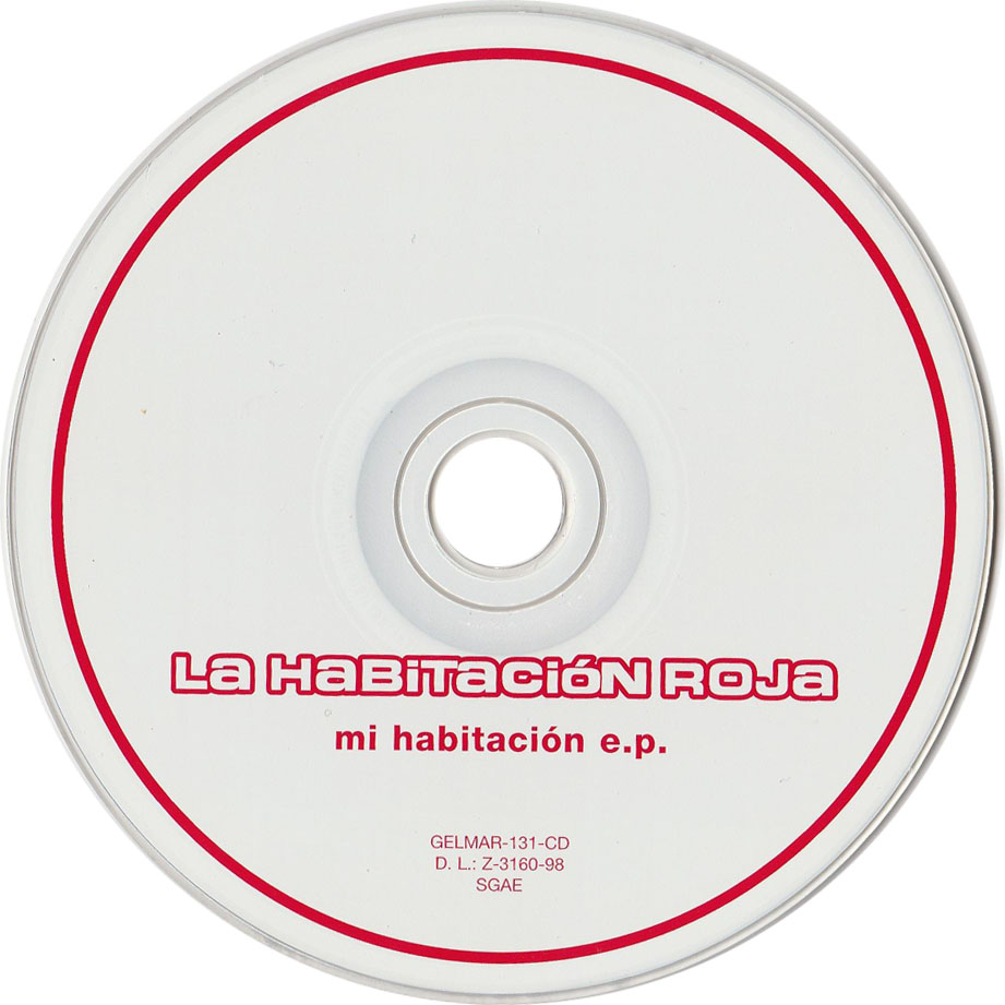 Cartula Cd de La Habitacion Roja - Mi Habitacion (Ep)